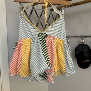Cotton fun halter top. Worn once.